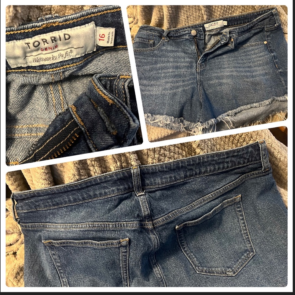 Torrid Jean shorts size 16